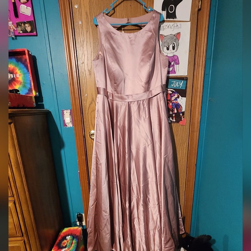 Azazie Mauve Formal Dress